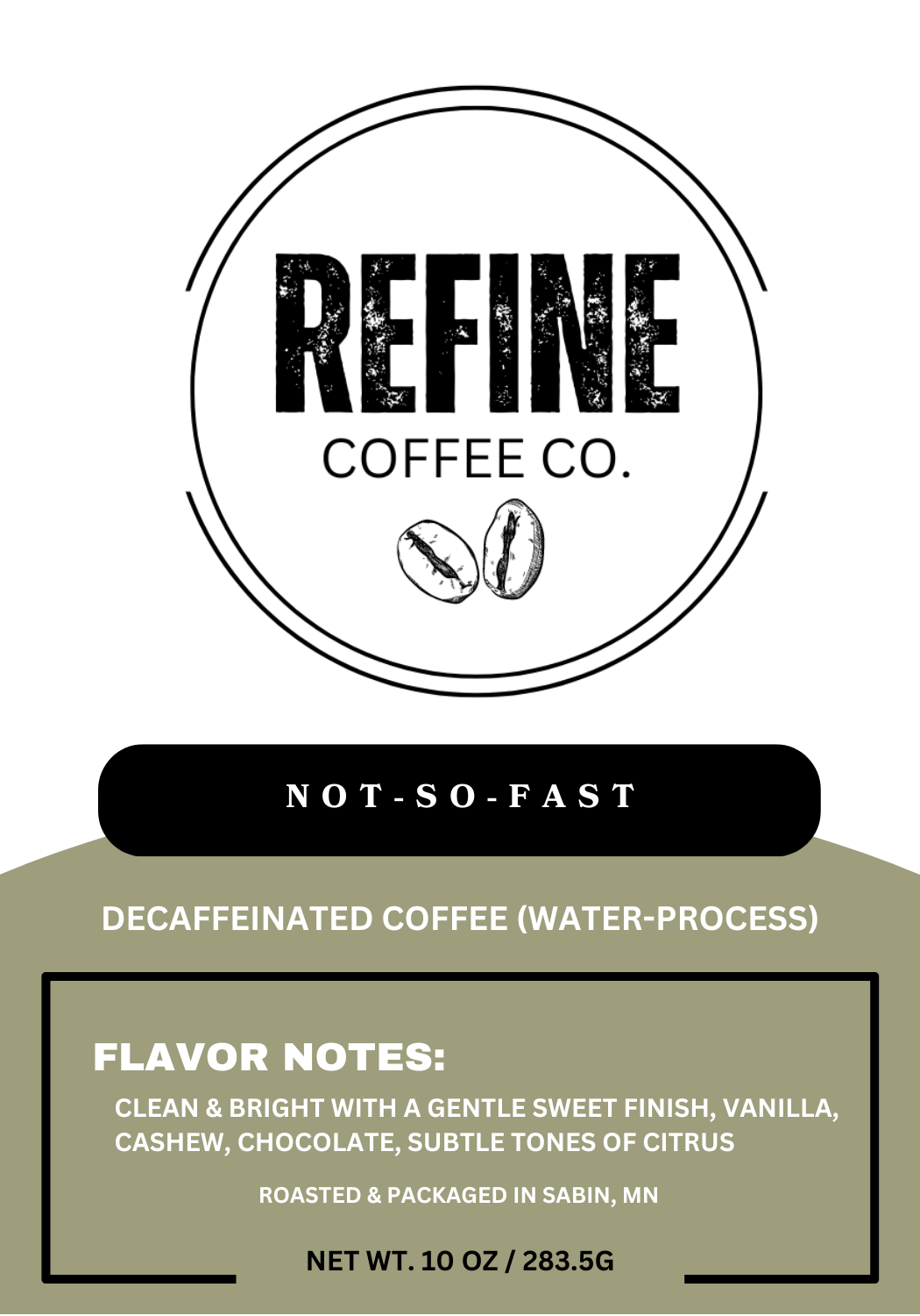 Water Process Decaf Coffee